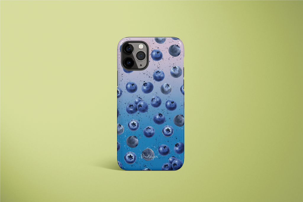 Blueberries Tough Phone Case