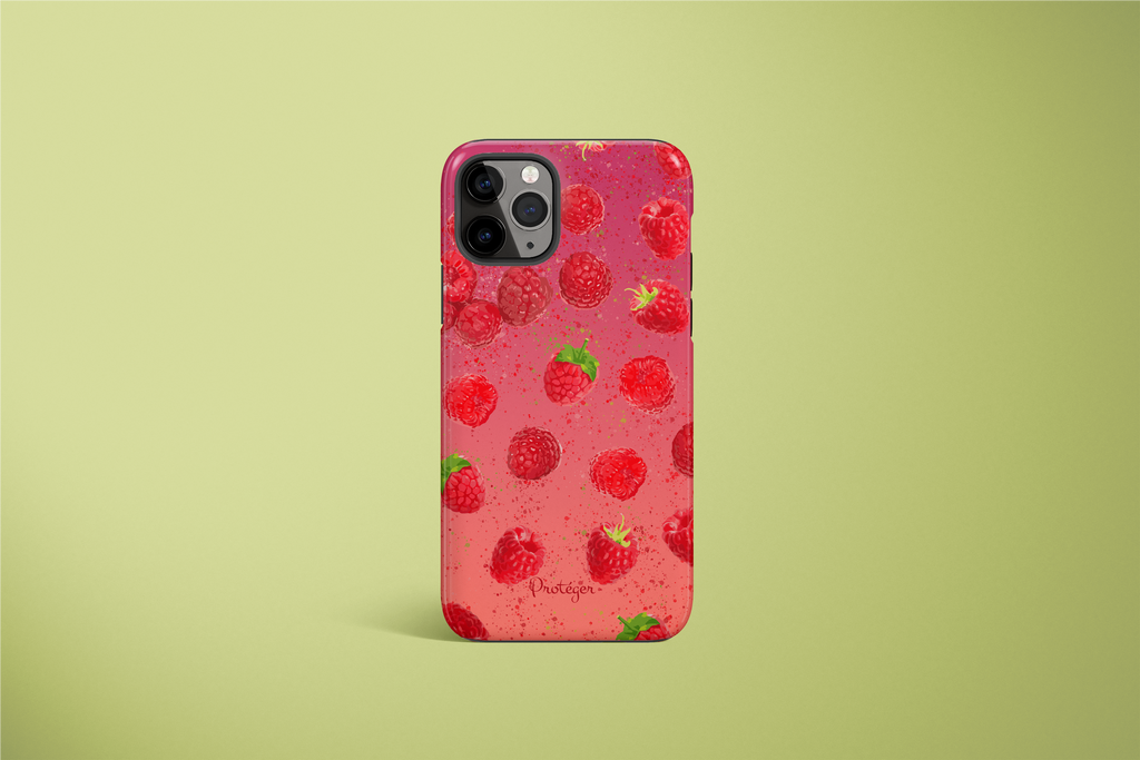 Raspberries Tough Phone Case