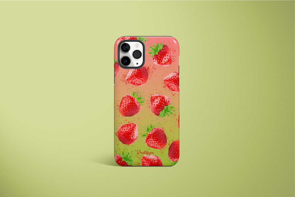 Strawberries Tough Phone Case
